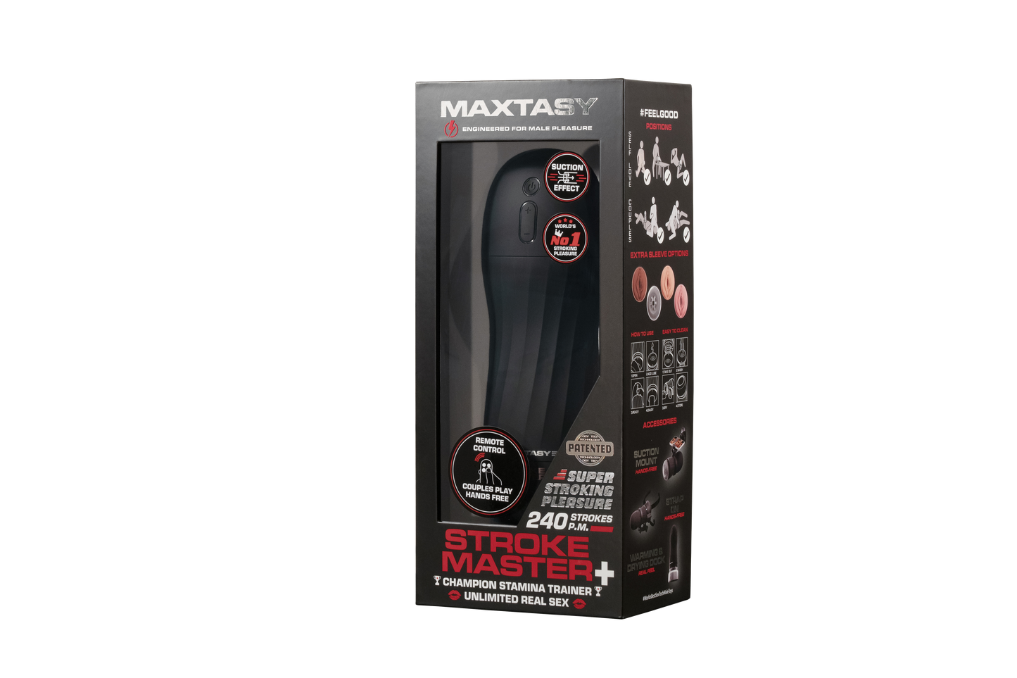 MAXTASY STROKE MASTER + STRAP ON