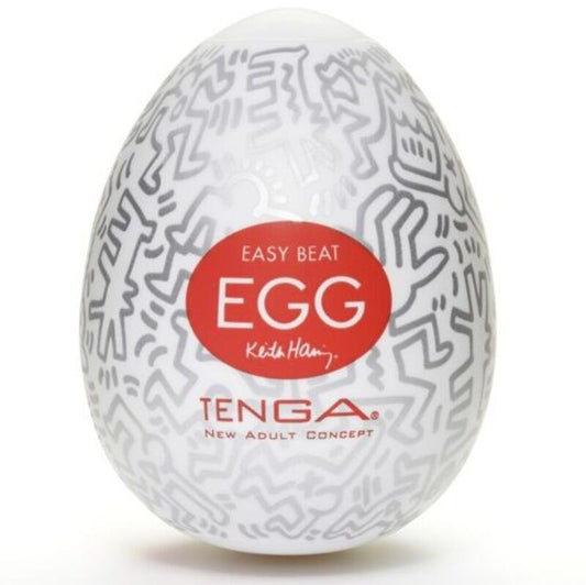 TENGA - PARTY MASTURBATOR EGG KEITH HARING