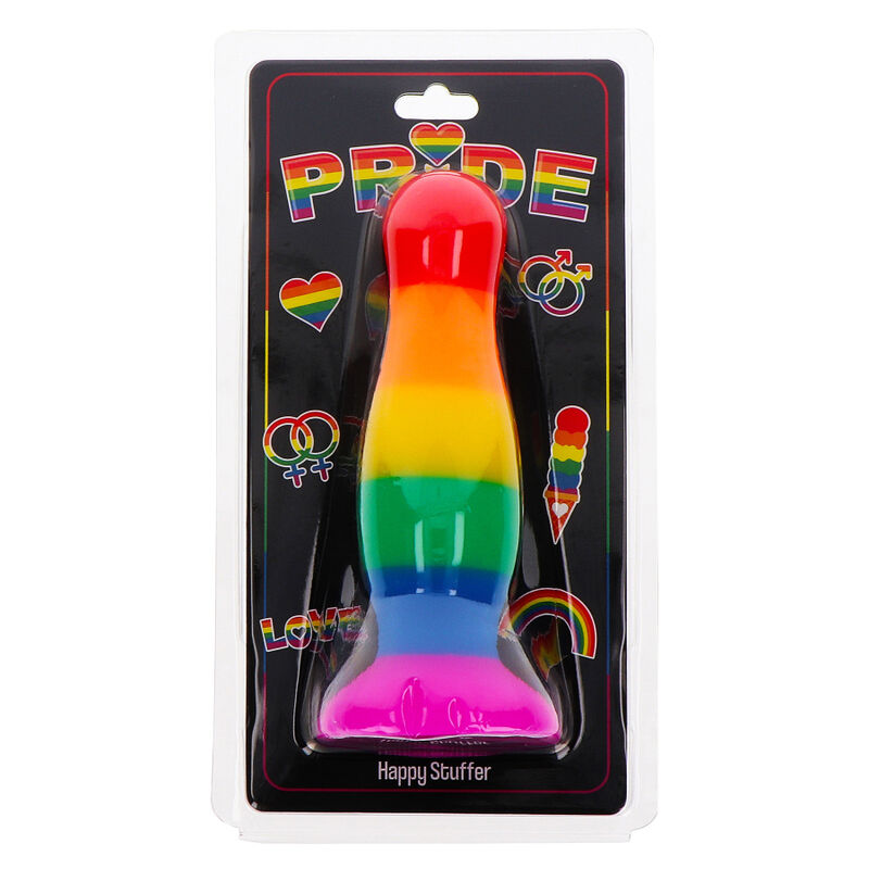 PRIDE - LGBT FLAG PLUG HAPPY STUFER 12 CM